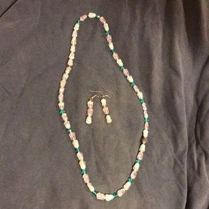 Earrings and necklace set 3/$18 4/$20